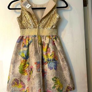 Dress with sequins